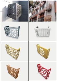 Aluminum air conditioner cover