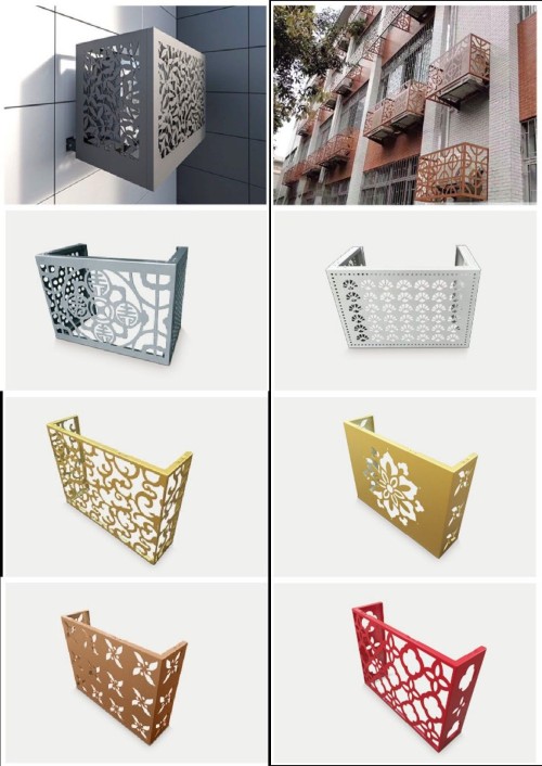 Aluminum air conditioner cover